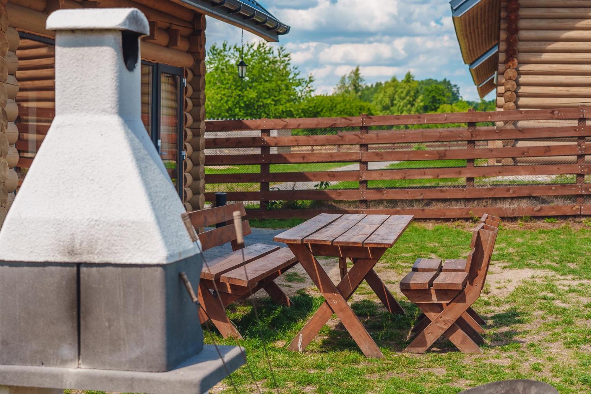 Domki Nad Jeziorem - Zalesie 7D Zalesie (Olsztyn) Екстер'єр фото